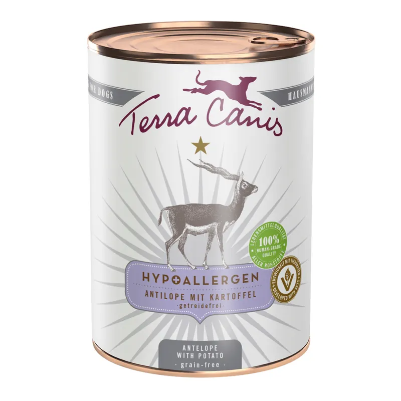 Terra Canis Hypoallergen Antilope+Kartoffel 400 g Wochenendangebot